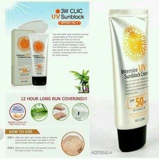 Kem chống nắng 3W Clinic UV Sunblock Cream 70 ml