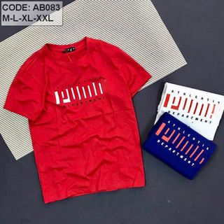 Áo Thun Cổ Tròn PUMA Vạch