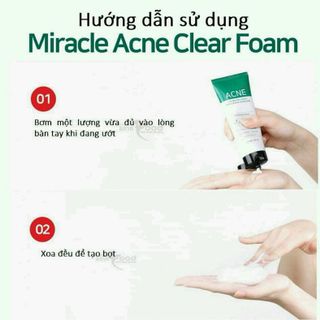 Sữa rửa mặt tạo bọt trị mụn Some By Mi AHA-BHA-PHA 30 Days Miracle Acne
