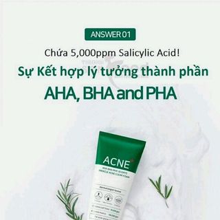 Sữa rửa mặt tạo bọt trị mụn Some By Mi AHA-BHA-PHA 30 Days Miracle Acne
