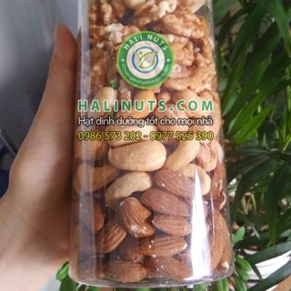 Mixed Nuts 4 Nhân Hạt Dinh Dưỡng Óc Chó Vàng Cao Cấp Hali Nuts giá sỉ​ giá bán buôn giá sỉ