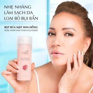 BỌT RỬA MẶT HOA HỒNG YHL