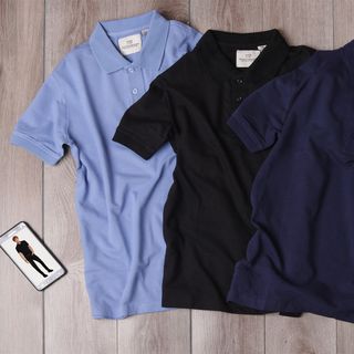Áo phông nam có cổ lẻ size size XL