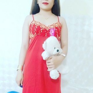 Đầm Ngủ 2 Dây Thun Lạnh
