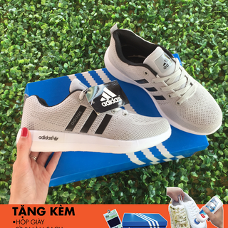 sneaker ghi đen