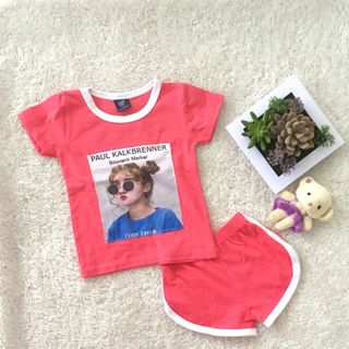 Set Bộ cotton 4c bé gái
