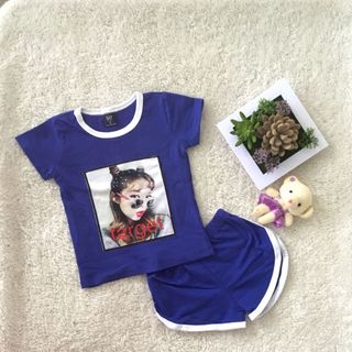 Set Bộ cotton 4c bé gái