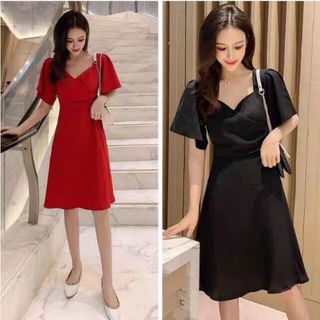 Đầm xoè xếp li Bigsize 65-80kg