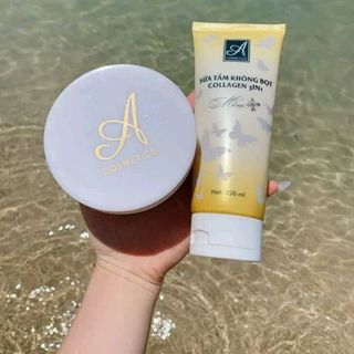 sữa tắm trắng collagen