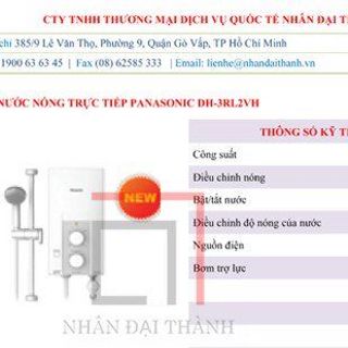 MÁY NƯỚC NÓNG TRỰC TIẾP DH-3RL2VH