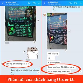 Bộ bảng led quảng cáo 60x80 chân inox chữ V hãng Niubin