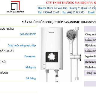 MÁY NƯỚC NÓNG TRỰC TIẾP DH-4NS3VW giá sỉ