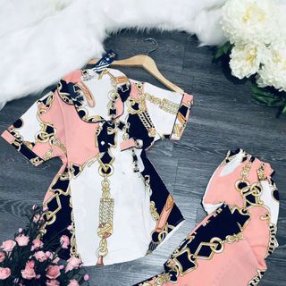 Đồ bộ mặc nhà dài lụa