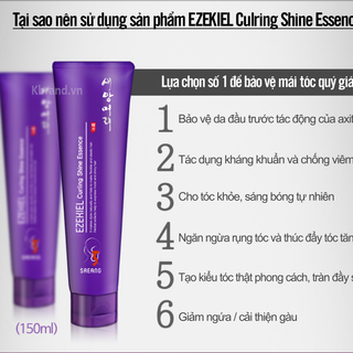 ESSENCE DÀNH CHO TÓC UỐN EZEKIEL 150ML giá sỉ
