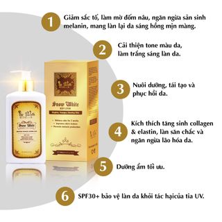 The Myth - Snow White Body Lotion Tắm Trắng