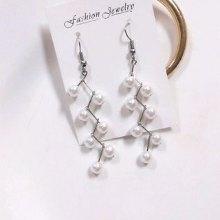 khuyên tai về nhà đi con khuyên tai ngọc trai nhân tạo khuyên tai Hàn Quốc