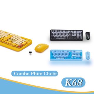 Bộ bàn phim và chuột PSPY K68