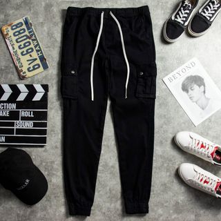 Quần Jogger Kaki Túi Hộp