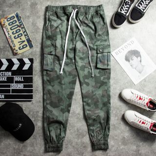 Quần Jogger Kaki Túi Hộp