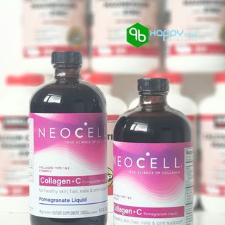 MẪU MỚI 2019 Collagen Neocell C Dạng Nước Uống Pomegranate 4000mg 473ml Mỹ