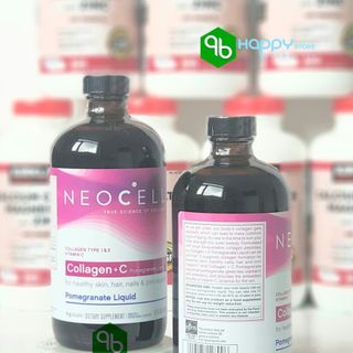 MẪU MỚI 2019 Collagen Neocell C Dạng Nước Uống Pomegranate 4000mg 473ml Mỹ