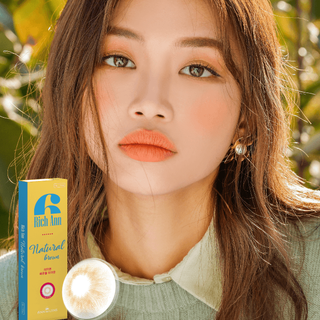 Natural Brown - Lens mắt nội địa Hàn