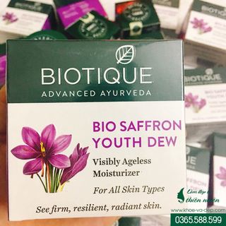 Bio Saffron Dew – Kem dưỡng da ngăn ngừa lão hóa nhập từ Ấn Độ