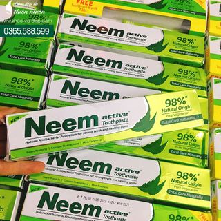 Kem đánh răng thảo dược Neem Active Toothpaste Ấn Độ
