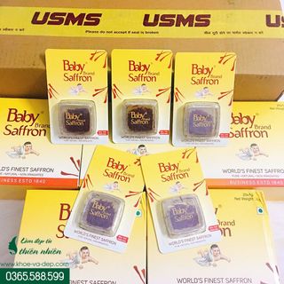 Saffron Ấn Độ - Nhụy hoa nghệ tây Baby Brand Saffron loại 1g