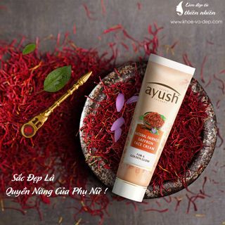 Kem dưỡng trắng da Saffron Lever Ayush – Nhập từ Ấn Độ