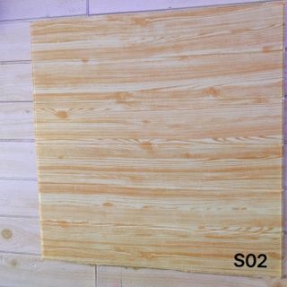 Xốp Dán Tường Giả Gỗ 3D