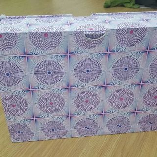 Hộp lưu trữ A4 dán hoa văn bộ công an