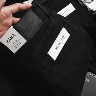 Quần jeans đen nam