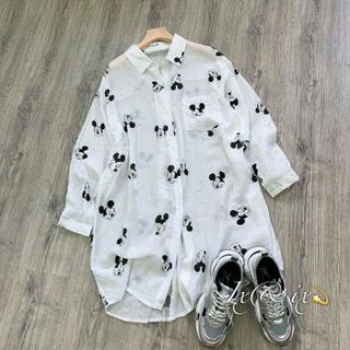 đầm sơ mi mickey giá sỉ