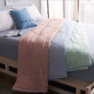 Chăn MUJI - Chăn Thu đông Xuất nhật kèm túi đựng KT 2m-2m3