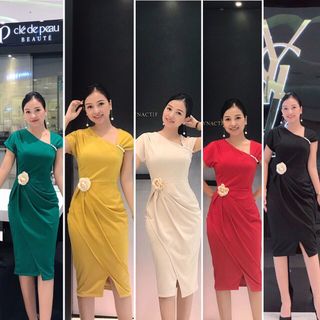 Váy nữ Thanh lịch sang trọng trẻ trung duyên dáng thiết kế phù hợp với rất nhiều cô gái 🤷‍♀️ điểm mạnh phom chuẩn chất đẹp giá yêu thương size SML từ 45kg đến 60 kginbox để mua hàng nhanh nhất giá sỉ