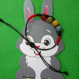 Vòng tay hạt gốm Dây rút