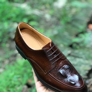 giày lười da nam - chất da bò nguyên tấm 100đế cao su chắc chăn đế êm