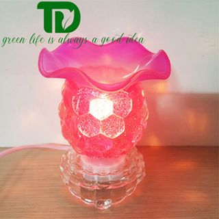 Đèn xông tinh dầu Thủy tinh màu ngẫu nhiên