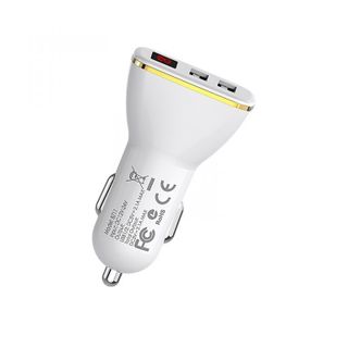 BOROFONE -Sạc Xe Hơi BZ11-2 Cổng USB Có Màn Hình LCD