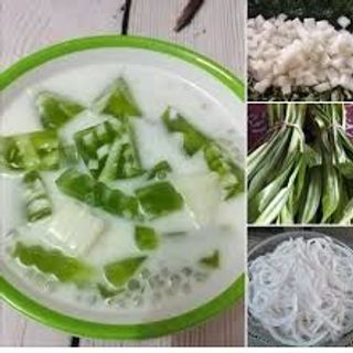 Chè dừa dầm dừa non lá dứa Hải Phòng