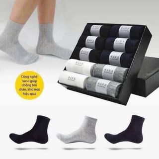 Tất nam chống thối hộp 10 đôi