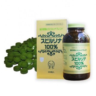 Viên Uống Tăng Cường Sức Khỏe Tảo Xoắn Spirulina Hộp 2200 Viên Của Nhật Bản giá sỉ