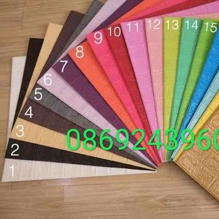 Xốp dán tường 3d đẹp chuẩn