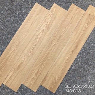 Sàn nhựa giả gỗ - Keo dán sẵn mã 08