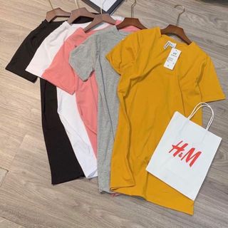 Váy suông trơn tay lật
