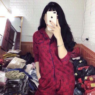 Bộ pizama tay dài quần dài