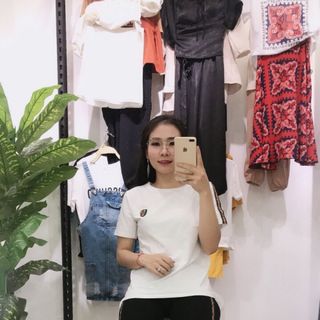 Bộ ngố nữ cotton viền dây