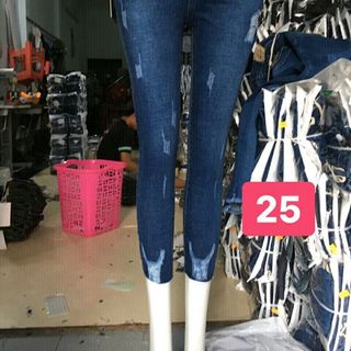 Quần jean 9 tấc nữ giá rẻ
