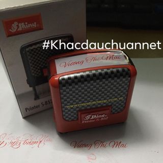 Khắc dấu tên dấu chức danh